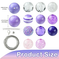 DIY Bubblegum Jewelry Set Making Kits&nbsp;DIY-CJC0009-08A