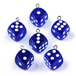 Transparent Epoxy Resin Pendants&nbsp;CRES-N025-12A-A01