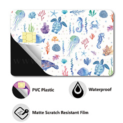 Rectangle PVC Plastic Waterproof Card Stickers&nbsp;DIY-WH0432-234