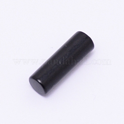 亜鉛合金エンドキャップ  コラム  他の色  19.5x6mm  穴：2mm  内径：4mm&nbsp;PALLOY-WH0072-42B-02