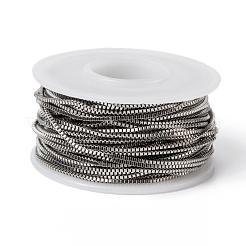 Tarnish Resistant 304 Stainless Steel Venetian Chains/Box Chains&nbsp;CHS-H016-03P-10M