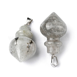 Natural Labradorite Pendants&nbsp;G-G998-C03