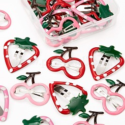 24Pcs 4 Style Iron Snap Hair Clips&nbsp;PHAR-LS0001-02