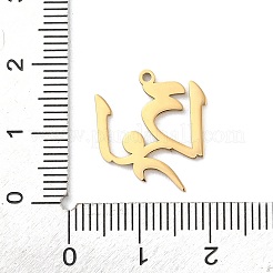 304 Stainless Steel Pendants&nbsp;LS-STAS-K287-02G