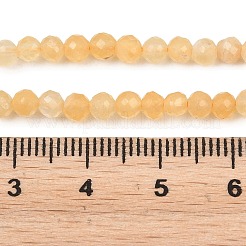 Natural Topaz Jade Beads Strands&nbsp;G-L662-A01-4mm