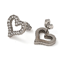 PVD Vacuum Plating 304 Stainless Steel Stud Earring&nbsp;EJEW-C099-05MC