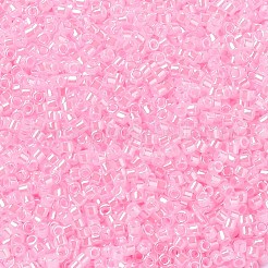 MIYUKIデリカビーズ  シリンダー  日本製シードビーズ  11/0  （db0244)ピンクセイロン  1.3x1.6mm  穴：0.8mm  約10000個/袋  50 G /袋&nbsp;SEED-X0054-DB0244