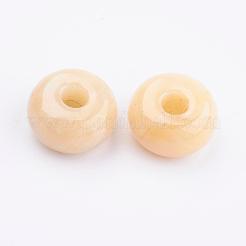 Natural Topaz Jade European Beads&nbsp;G-K216-02B
