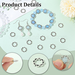 100Pcs Alloy Bead Frame&nbsp;FIND-SC0017-86