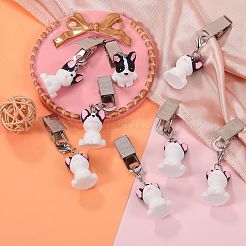 8Pcs Dog Resin Tablecloth Weights&nbsp;HJEW-SW00128-04