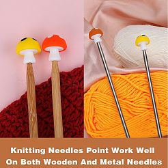 10 個 10 色キノコ食品グレード環境に優しいシリコーン焦点ビーズ  ミックスカラー  18mm  穴：2mm  1pc /カラー&nbsp;SIL-SZ0001-60