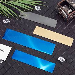 ブランクのステンレス鋼板  一時停止の標識  180x45x1mm&nbsp;DIY-BC0001-17