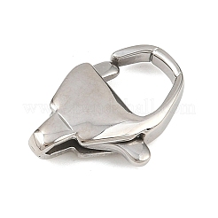 316 Stainless Steel Lobster Claw Clasps&nbsp;STAS-C154-02D-P