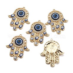 Alloy Enamel Pendants&nbsp;ENAM-WH0001-14G