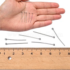 Tarnish Resistant 304 Stainless Steel Ball Head pins&nbsp;STAS-M010-25mm-01