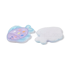 Marine Animal Acrylic Cbabochons&nbsp;OACR-H115-01F