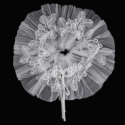 Polyester Lady Tulle Collars&nbsp;AJEW-WH20072-25C