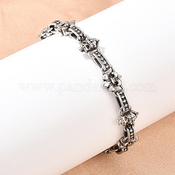 304 Stainless Steel Link Chain Bracelets&nbsp;BJEW-D379-02AS