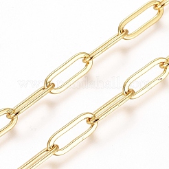 Brass Paperclip Chains&nbsp;CHC-G007-03G