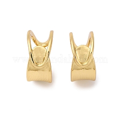 C-Shaped Brass Cuff Earrings&nbsp;EJEW-G445-04G