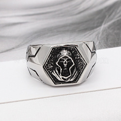 316L Surgical Stainless Steel Finger Rings for Men&nbsp;FS-WG2869D-05