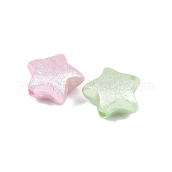 Textured Opaque ABS Imitation Pearl Beads&nbsp;MACR-K361-13
