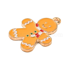 Christmas Theme Alloy Enamel Pendants&nbsp;LS-ENAM-M221-01KCG-08