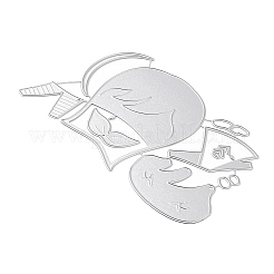 Girl Carbon Steel Cutting Dies Stencils&nbsp;DIY-P076-42