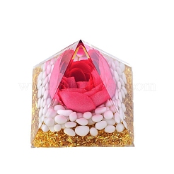 Orgonite Pyramid Resin Display Decorations&nbsp;PW-WGEAD91-01