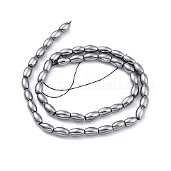 テラヘルツストーンビーズ連売り  バレル  8~8.5x5~5.5mm  穴：0.9mm  約47~50個/連  15.83''（40.2~40.7センチメートル）&nbsp;G-D461-12A