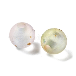 Frosted Transparent Acrylic Beads&nbsp;X1-OACR-F013-13A