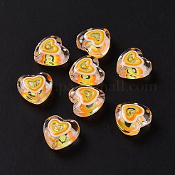 Transparent Glass Beads Strands&nbsp;LAMP-E033-04J
