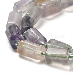 Natural Fluorite Beads Strands&nbsp;G-N327-06-20