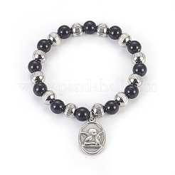 304 Stainless Steel Charm Bracelets&nbsp;BJEW-I268-08