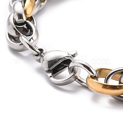 304 Stainless Steel Rope Chain Bracelet for Men Women&nbsp;BJEW-Z011-19GP