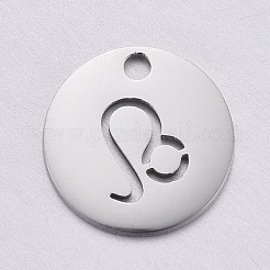 Non-Tarnish 304 Stainless Steel Hollow Charms Sets&nbsp;STAS-F246-01