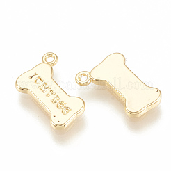 Brass Charms&nbsp;KK-S341-14