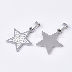 201 Stainless Steel Pendants&nbsp;STAS-N089-96P