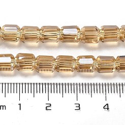 Electroplate Glass Beads Strands&nbsp;EGLA-D030-19J