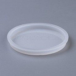 Diyラウンドコースターシリコンモールド  レジン型  UVレジン用  エポキシ樹脂ジュエリー作り  ホワイト  102x10mm  内径：90mm&nbsp;LS-DIY-P010-24