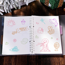 塩ビプラスチックスタンプ  DIYスクラップブッキング用  装飾的なフォトアルバム  カード作り  スタンプシート  ビーチのテーマ模様  16x11x0.3cm&nbsp;DIY-WH0167-56-63