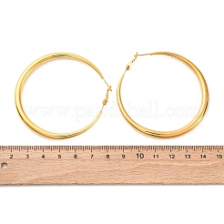 304 Stainless Steel Hoop Earrings&nbsp;EJEW-Z093-01G-02