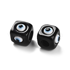 Opaque Resin European Beads&nbsp;RESI-U012-01A