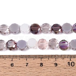 Electroplate Glass Beads Strands&nbsp;X-EGLA-N022-03A-A02
