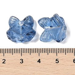 Transparent Spray Paint Glass Beads&nbsp;GLAA-Z011-06E