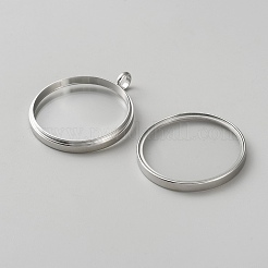 304 Stainless Steel Locket Pendants&nbsp;STAS-WH0033-76C-P