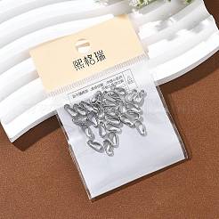 シェグレース ブラス スナップオン ベイル  ニッケルフリー  プラチナメッキ  8.5x3x4mm&nbsp;XGRQ29292-388P
