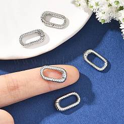 SHEGRACE Brass Spring Gate Rings&nbsp;XGRQ58222-756P