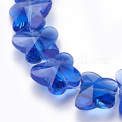 Transparent Glass Beads&nbsp;GLAA-Q066-14mm-B09