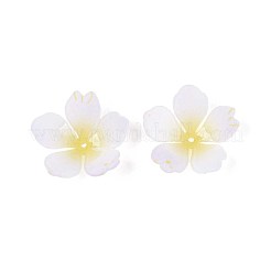 Flower Acrylic Bead Caps&nbsp;SACR-T017-51A
